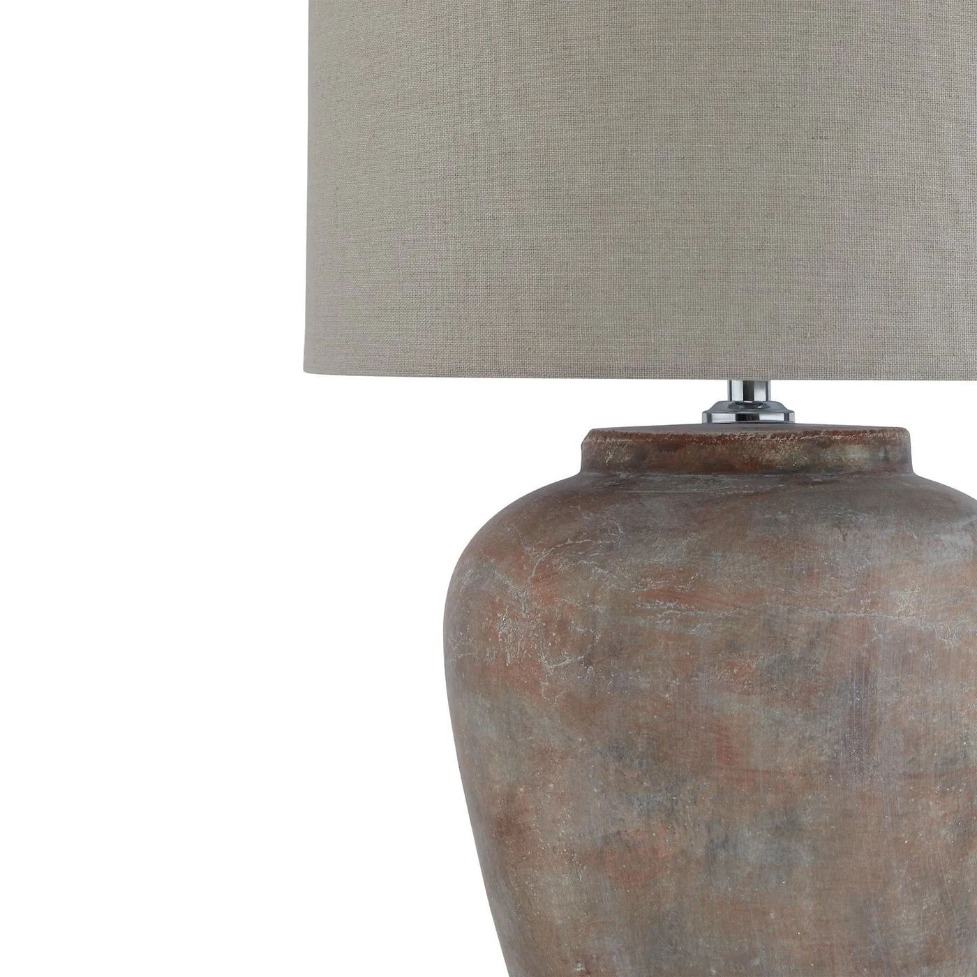 Siena Brown Table Lamp With Linen Shade image 2