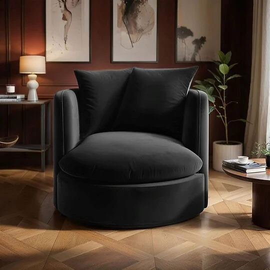 SOLACE+CO Maisie Swivel Armchair