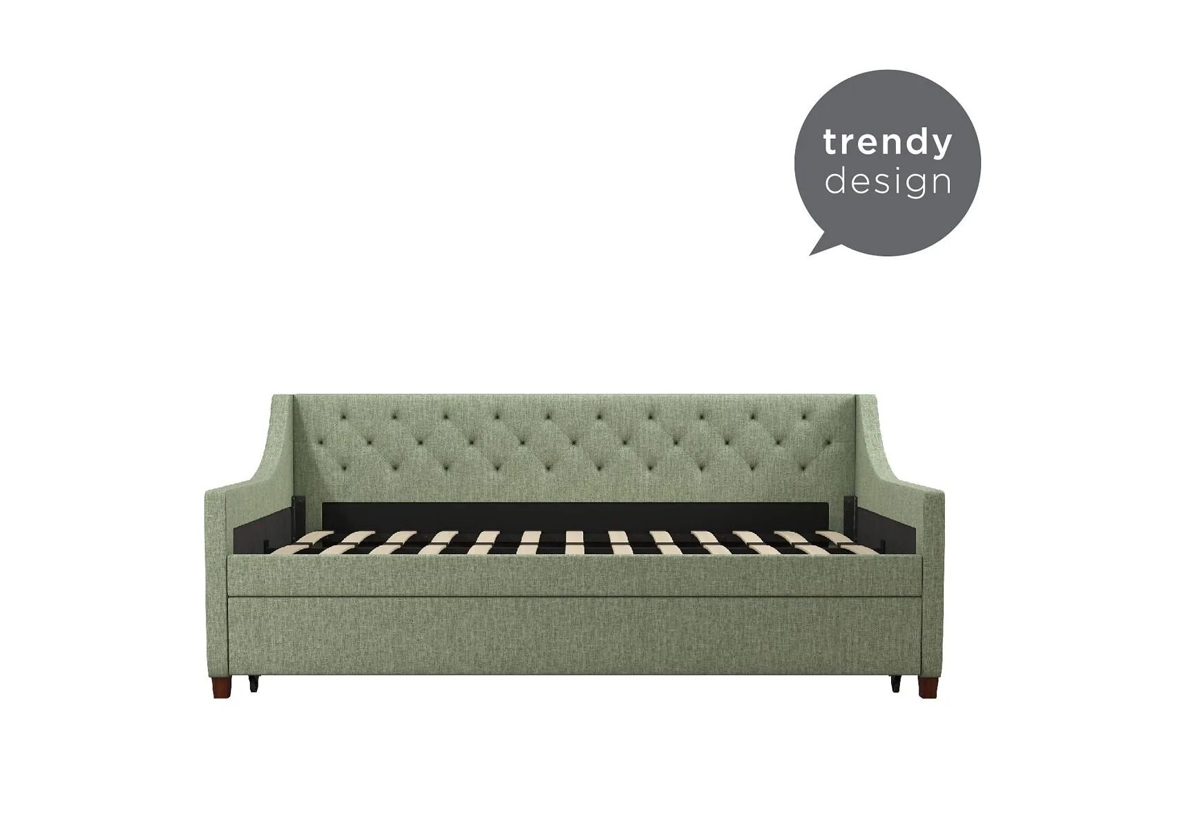 Novogratz Her Majesty Linen Daybed and Trundle – view 13