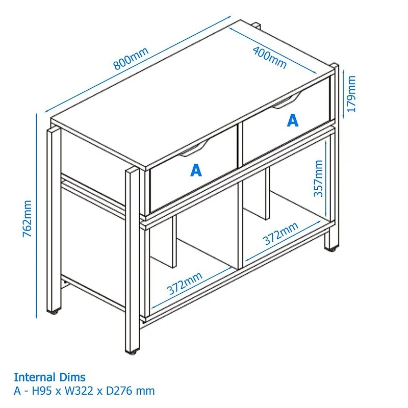 Alphason Louisiana Plus Turntable Stand – view 6