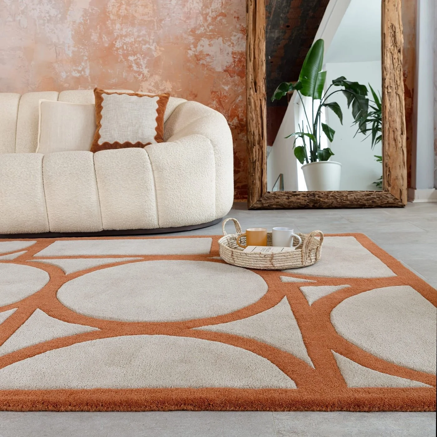 Asiatic London Metro Rust Rug image 3