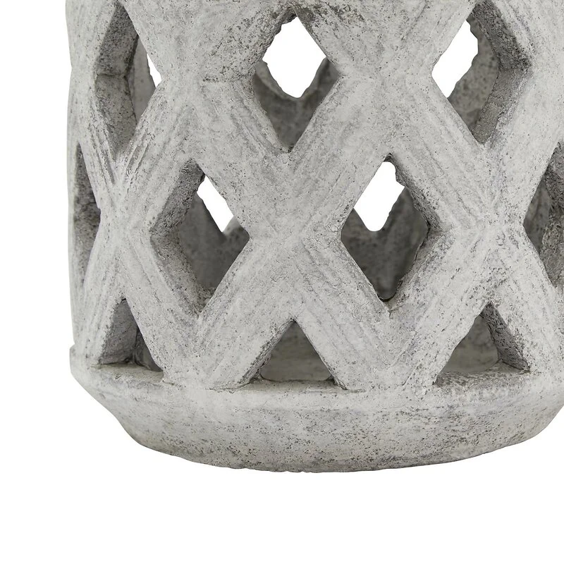 Athena Stone Lattice Lantern image 3