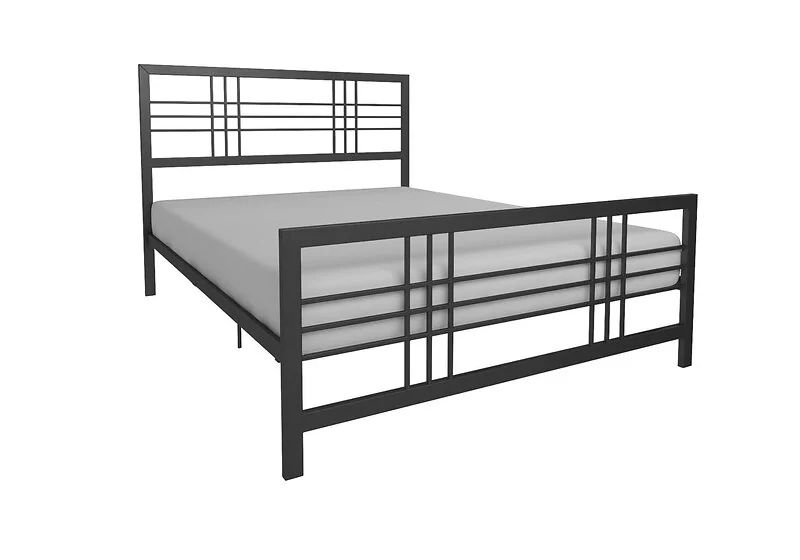 Dorel Burbank Black Metal Bed – view 9