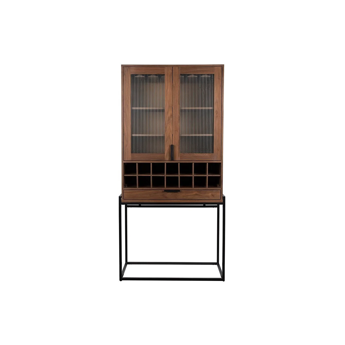 Zuiver Travis Drinks Cabinet in Walnut Veneer image 2