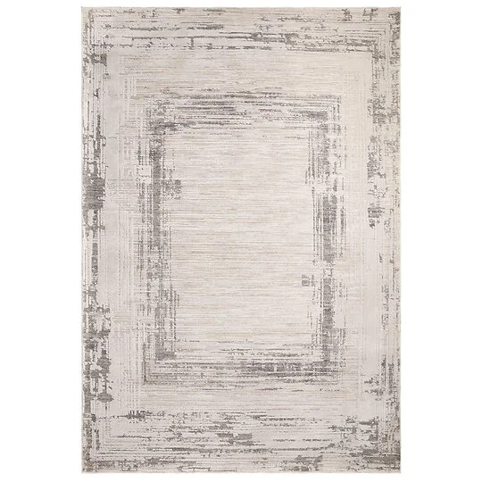 Asiatic London Anders AN06 Abstract Grey Rug