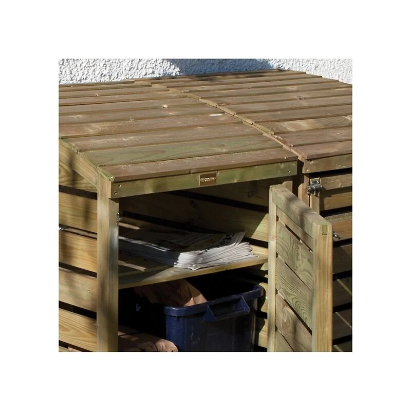 Rowlinson Wooden Recycling Box Store image 2