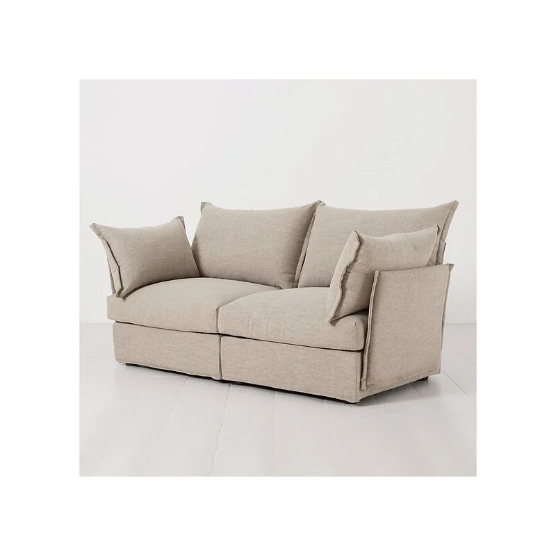 Swyft Sofa in a Box Model 06 Modular Linen 2 Seater Sofa image 6