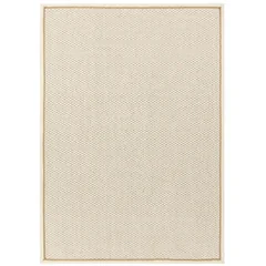 Asiatic London Korra Double Loop Cream Linen Wool Jute Rug