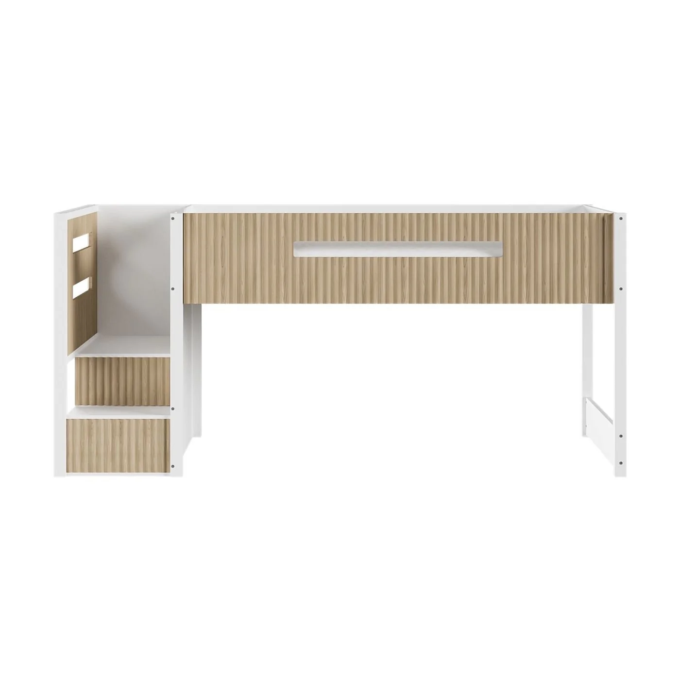 Flair Luca Bed with 3 Drawer Ribbed Single image 8