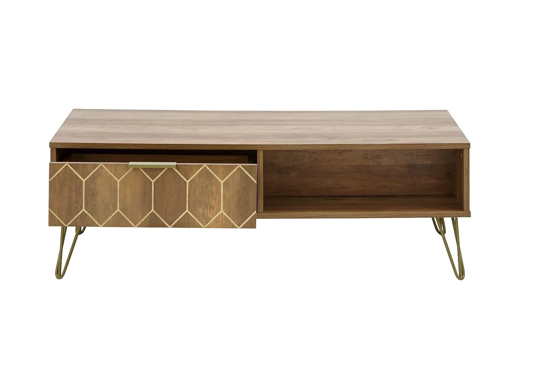 Coffee table with hidden storage drawers UK