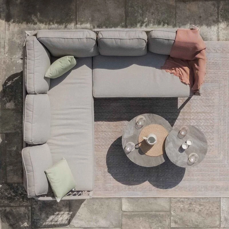 Maze Rattan Monaco Small Corner Sofa Set image 4