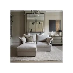 Swyft Sofa in a Box Model 06 Modular Linen 2 Seater Sofa with Chaise