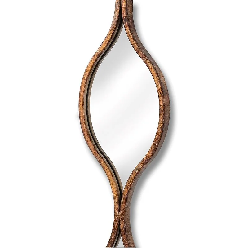 Decorative Hanging Gold Mirror image 3