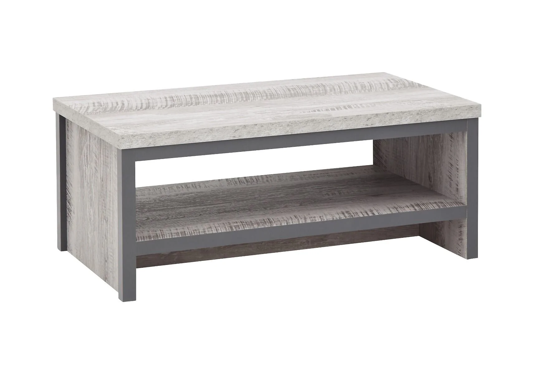 GFW Boston Simple Coffee Table with Shelf – view 5
