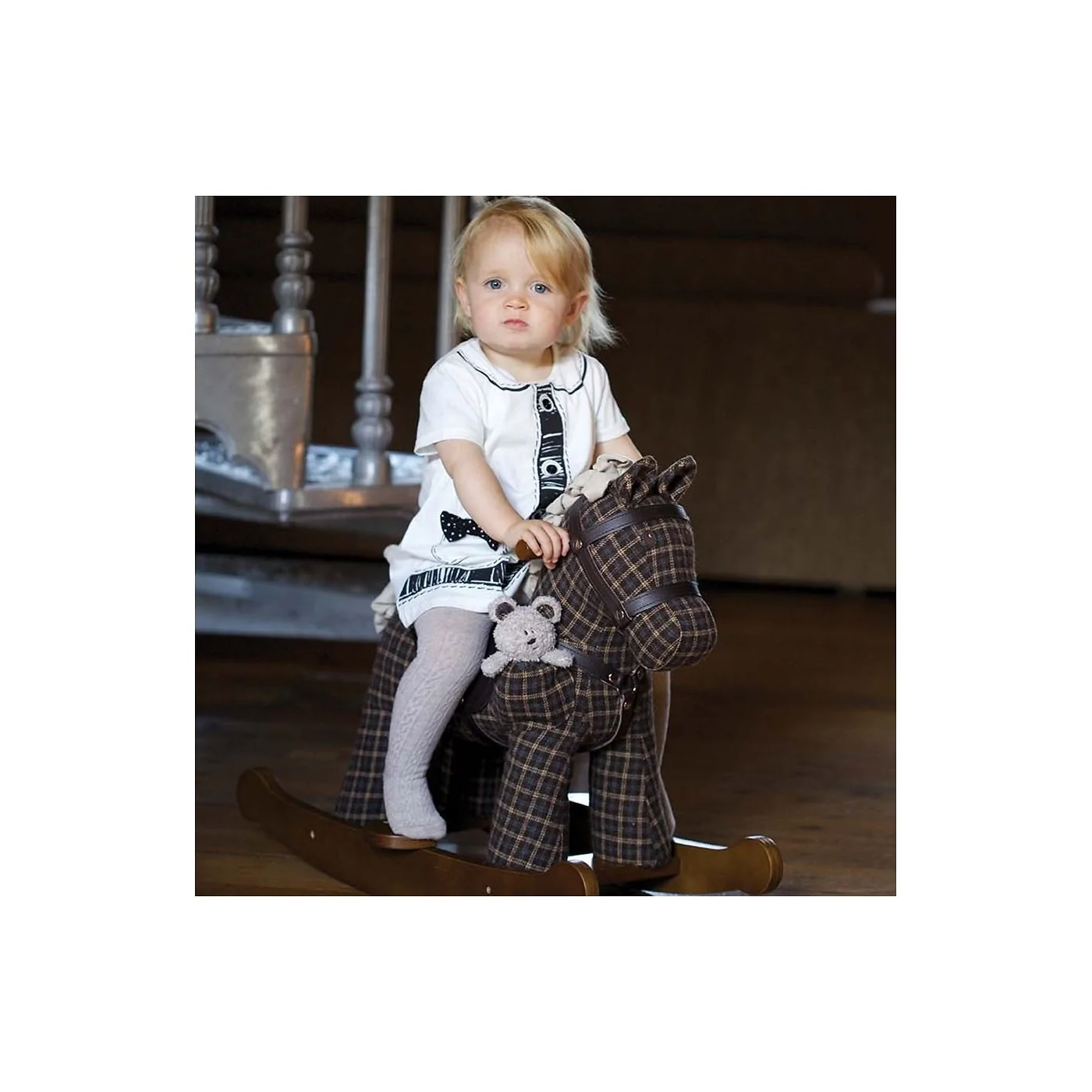 Little Bird Told Me Rufus & Ted Rocking Horse image 2