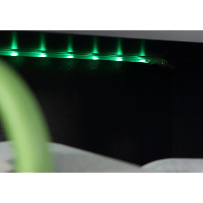 Flair Power W L-Shaped Corner Gaming Desk With LED Lights image 4