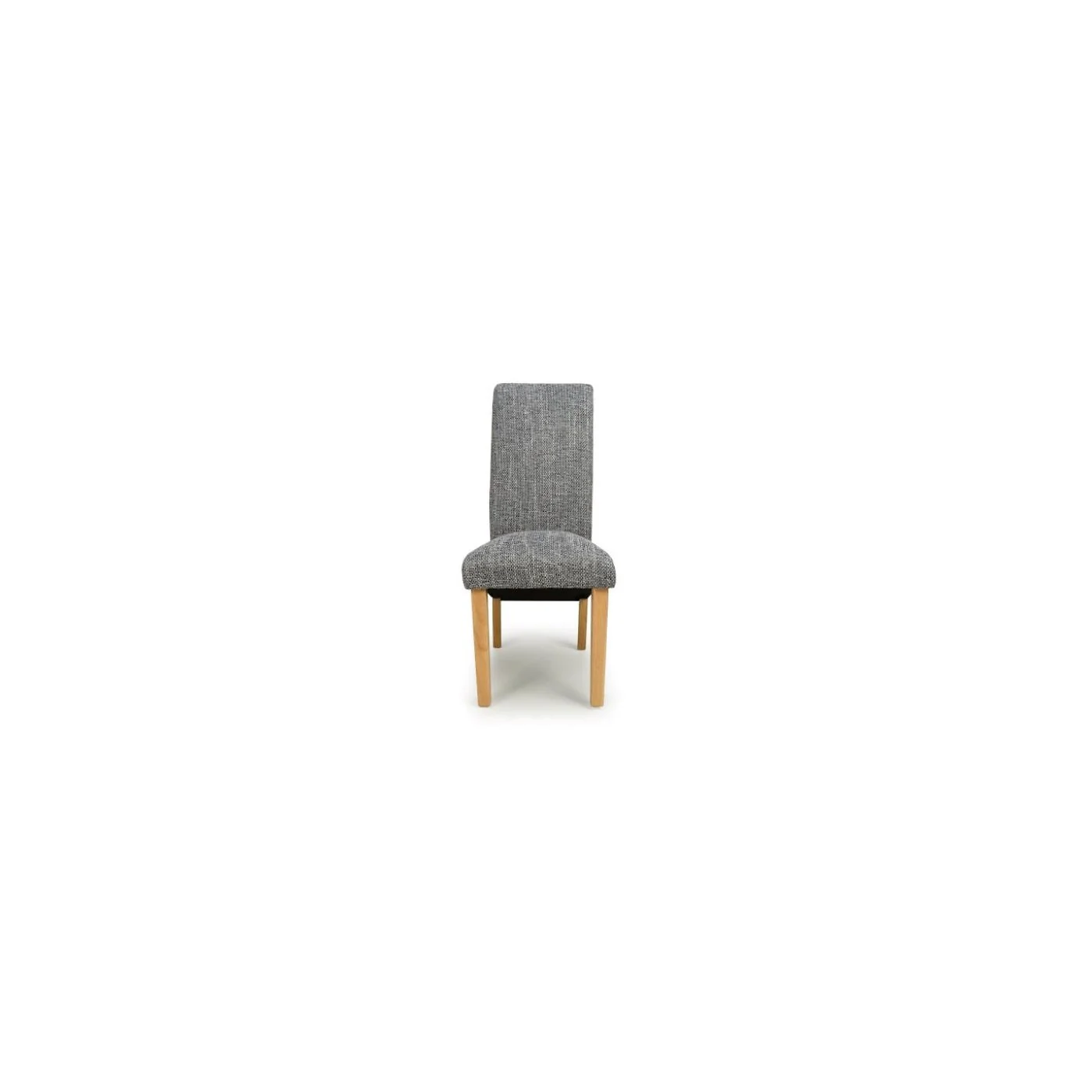 Karta Scroll Back Tweed Dining Chair (2 Pack) image 2